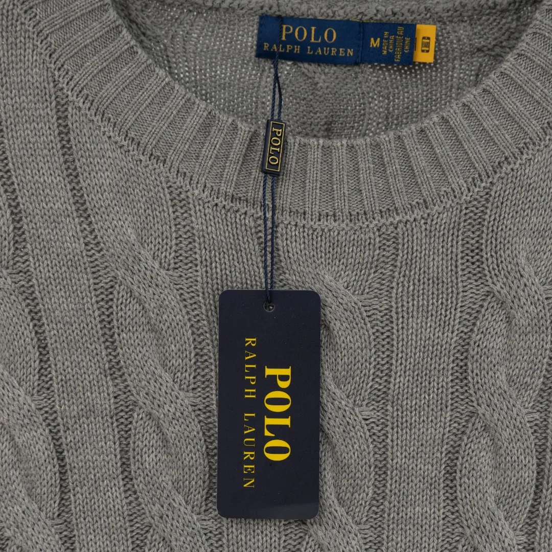 P280 top version (different currencies). You can scan the code to enter the official website. Style: Ralph Lauren POLO Ralph Lauren small label embroidered knitted old money style long-sleeved sweater. Color: Picture color. Size: S-XL. Fabric: pure cotton. Accessories: full set of customized accessories. No gender distinction. Same style for men and women.